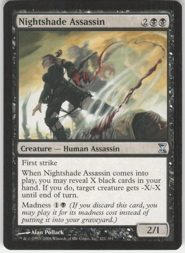 Nightshade Assassin #121/301 Non-Foil