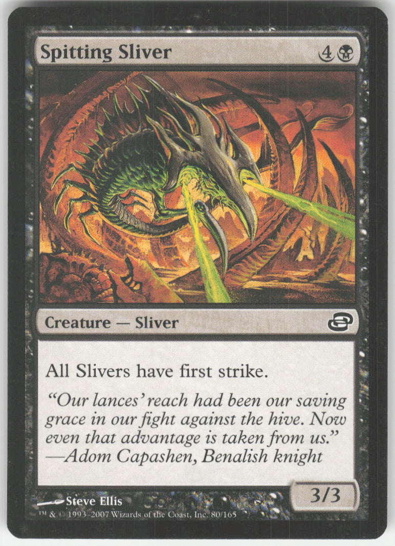 Spitting Sliver #80/165 Non-Foil