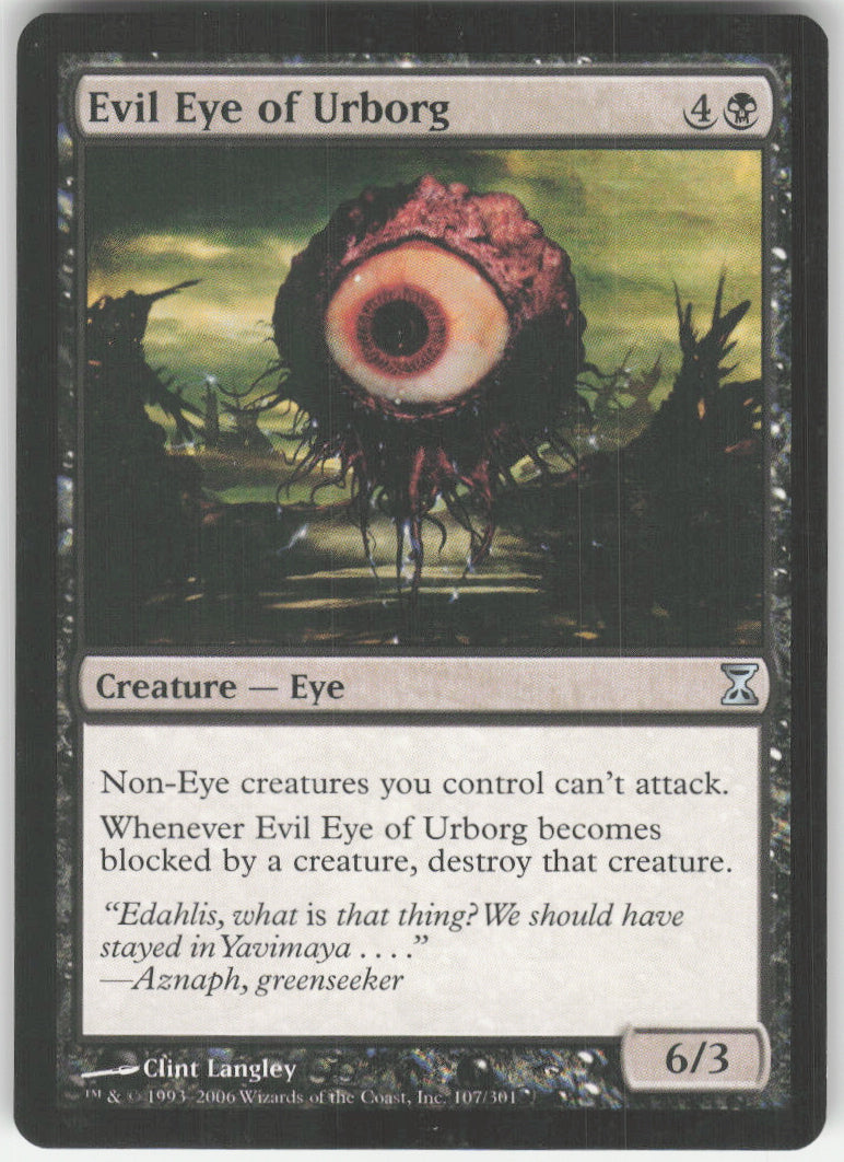 Evil Eye of Urborg #107/301 Non-Foil