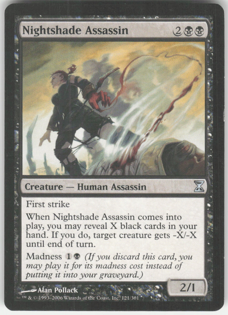 Nightshade Assassin #121/301 Non-Foil
