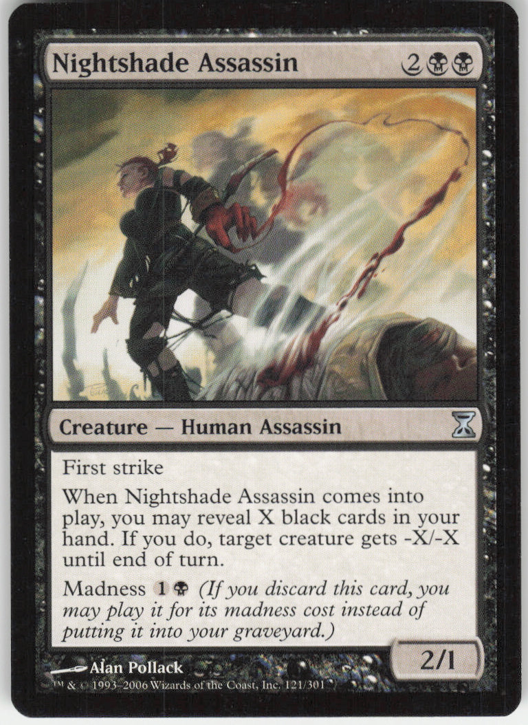Nightshade Assassin #121/301 Non-Foil