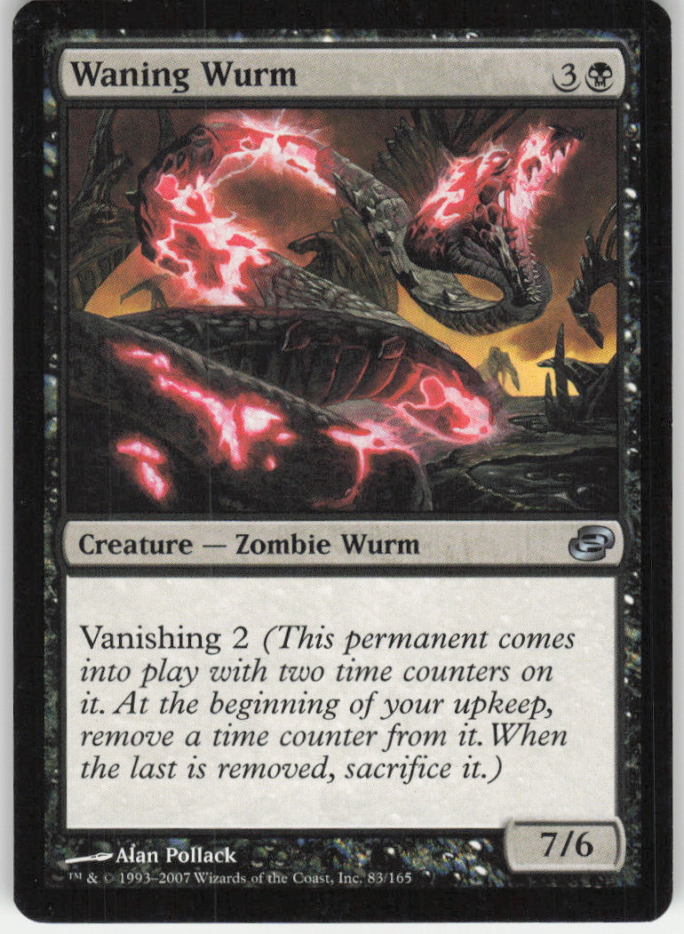 Waning Wurm #83/165 Non-Foil
