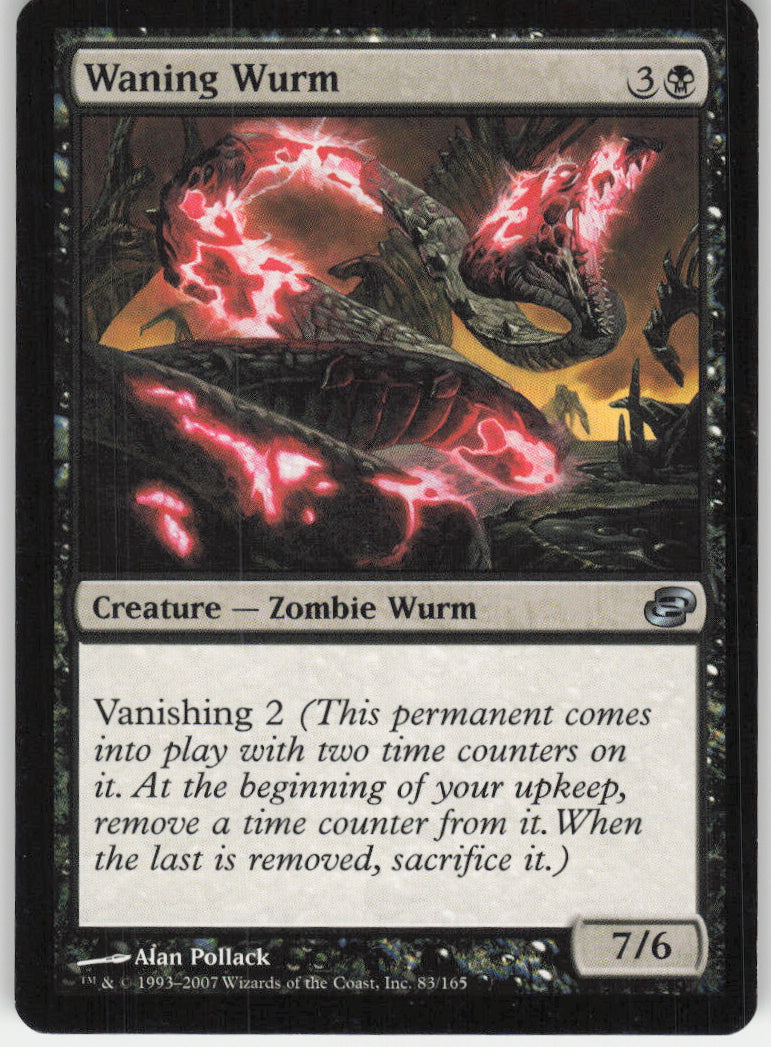 Waning Wurm #83/165 Non-Foil