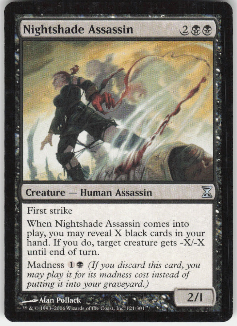 Nightshade Assassin #121/301 Non-Foil