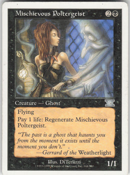 Mischievous Poltergeist #144/350 Non-Foil