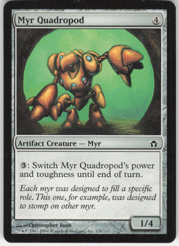 Myr Quadropod #138/165 Non-Foil