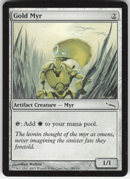Gold Myr #180/306 Non-Foil