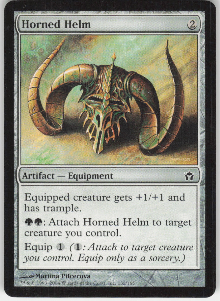 Horned Helm #132/165 Non-Foil
