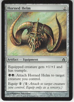 Horned Helm #132/165 Non-Foil
