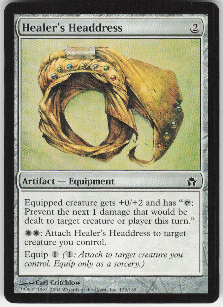 Healer's Headdress #129/165 Non-Foil
