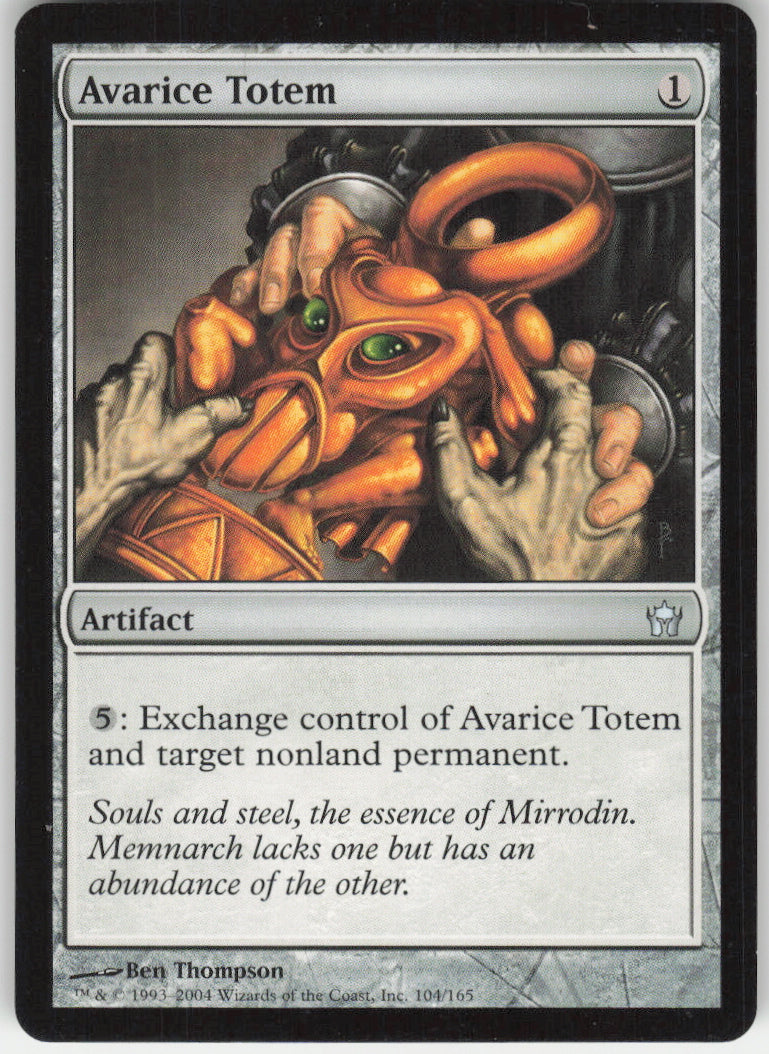 Avarice Totem #104/165 Non-Foil