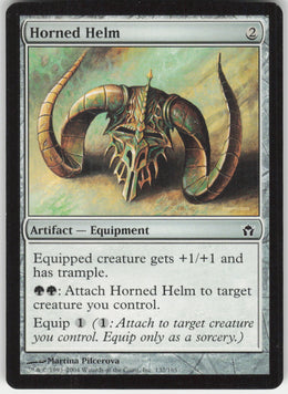 Horned Helm #132/165 Non-Foil