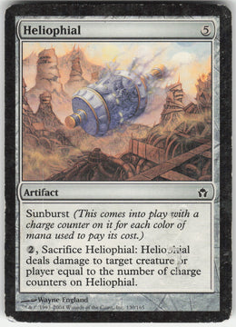 Heliophial #130/165 Non-Foil