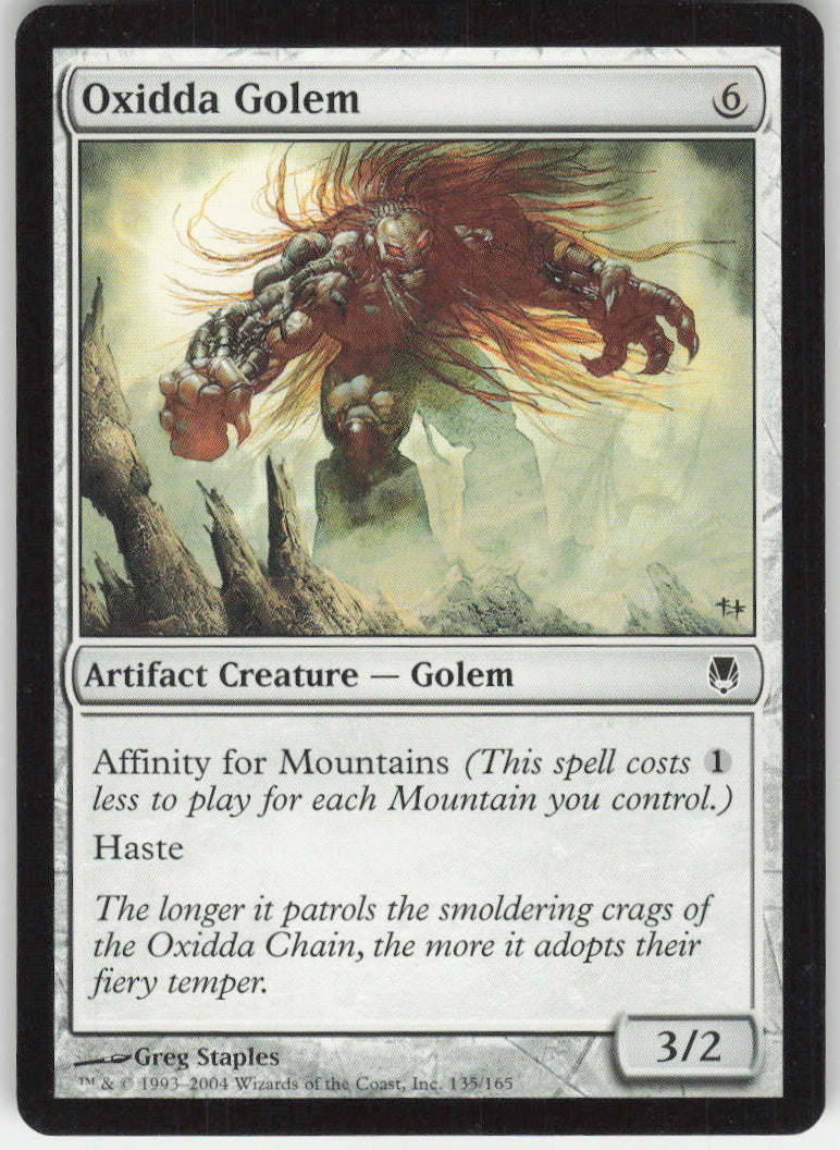 Oxidda Golem #135/165 Non-Foil