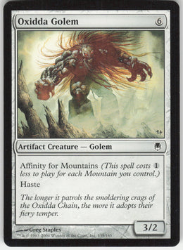 Oxidda Golem #135/165 Non-Foil