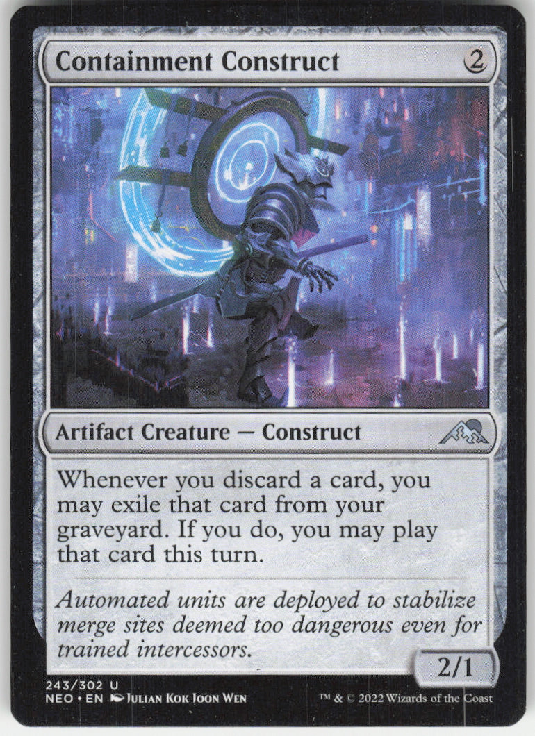 Containment Construct #243/302 Non-Foil