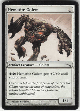 Hematite Golem #185/306 Non-Foil
