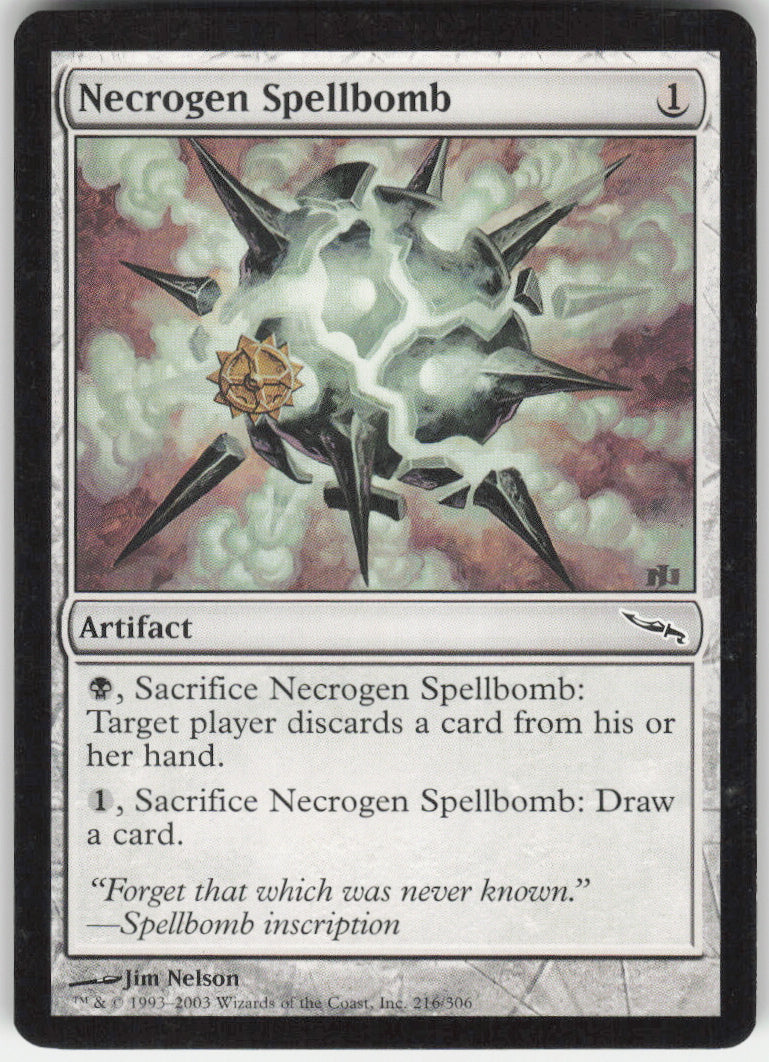Necrogen Spellbomb #216/306 Non-Foil