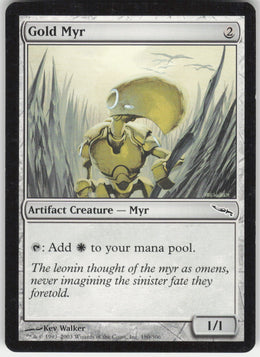 Gold Myr #180/306 Non-Foil