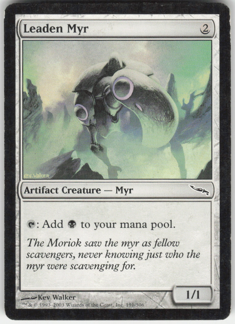 Leaden Myr #191/306 Non-Foil