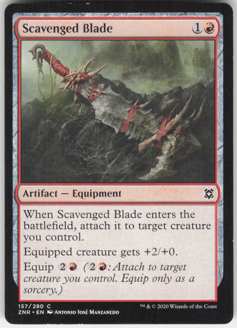 Scavenged Blade #157/280 Non-Foil