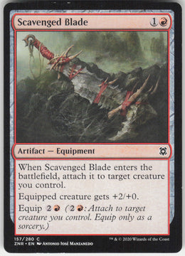 Scavenged Blade #157/280 Non-Foil