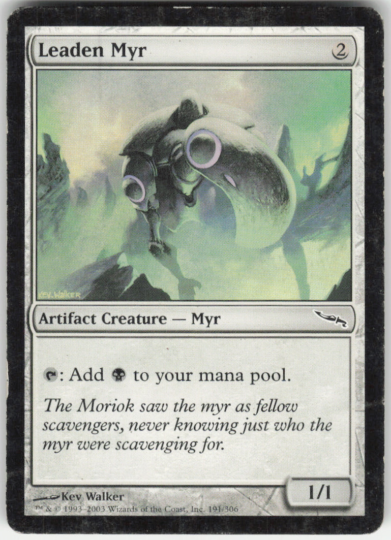 Leaden Myr #191/306 Non-Foil