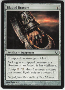 Bladed Bracers #213/244 Non-Foil