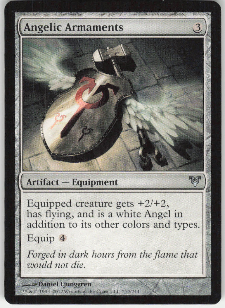 Angelic Armaments #212/244 Non-Foil