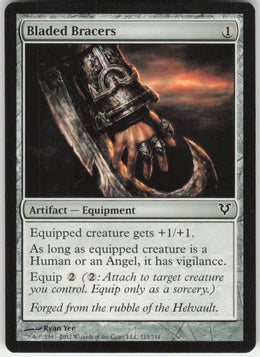 Bladed Bracers #213/244 Non-Foil