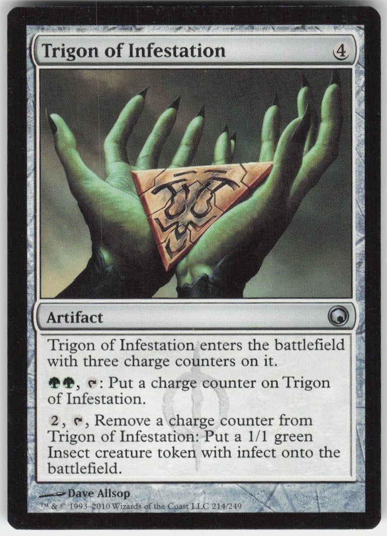Trigon of Infestation #214/249 Non-Foil
