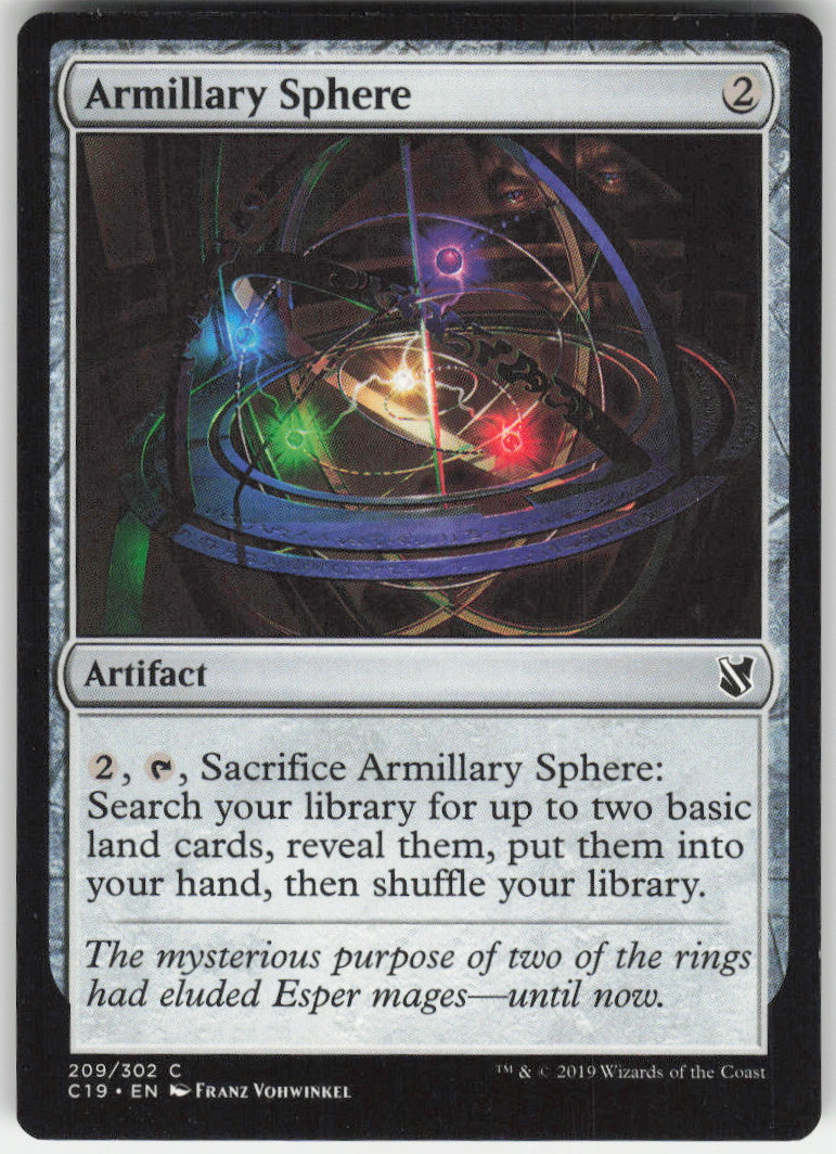 Armillary Sphere #209/302 Non-Foil