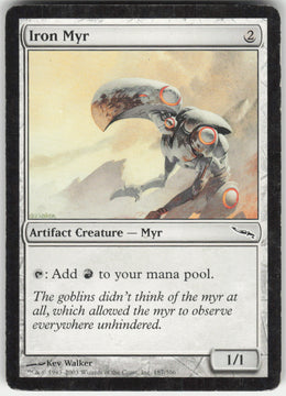 Iron Myr #187/306 Non-Foil