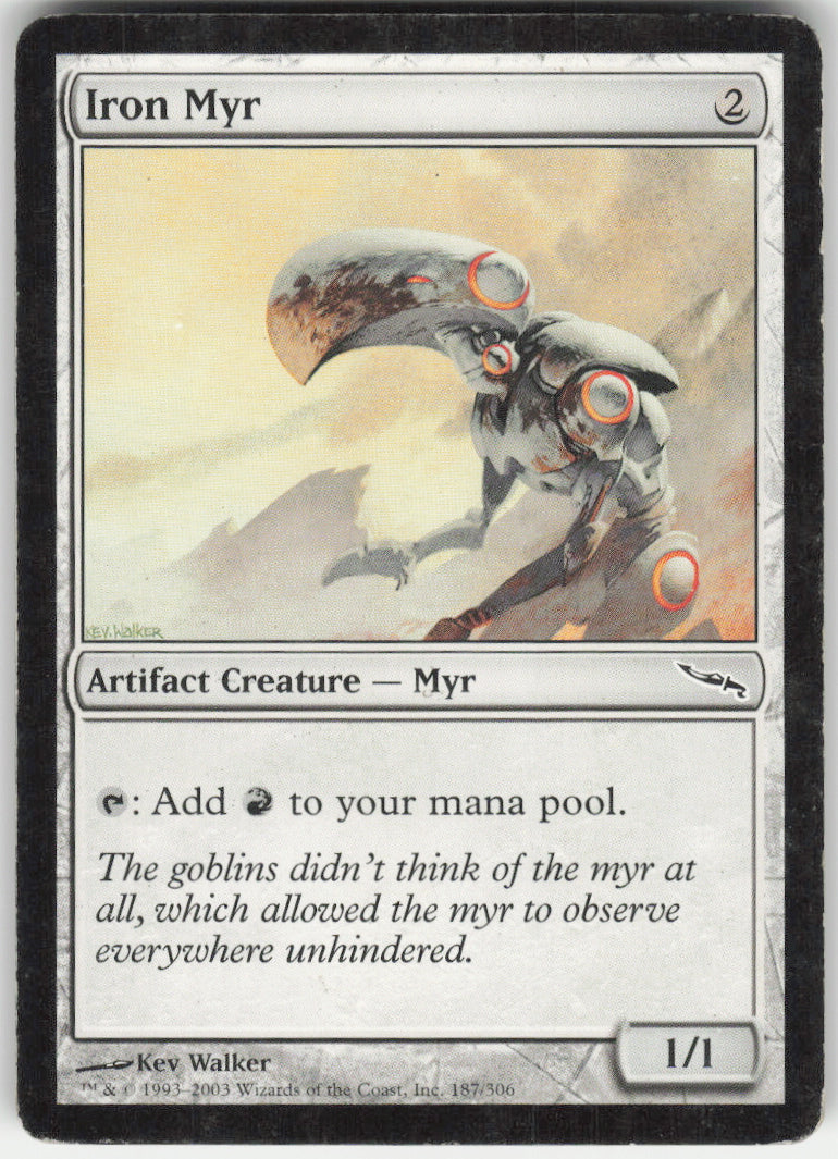 Iron Myr #187/306 Non-Foil