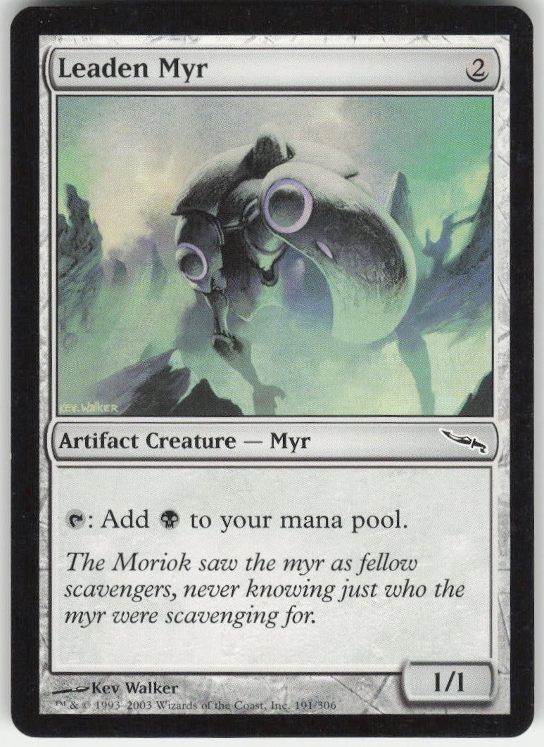 Leaden Myr #191/306 Non-Foil