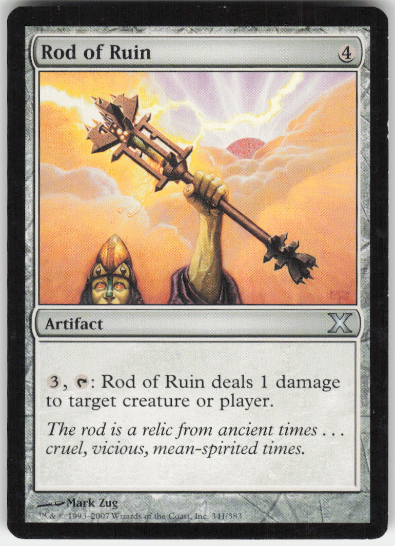 Rod of Ruin #341/383 Non-Foil