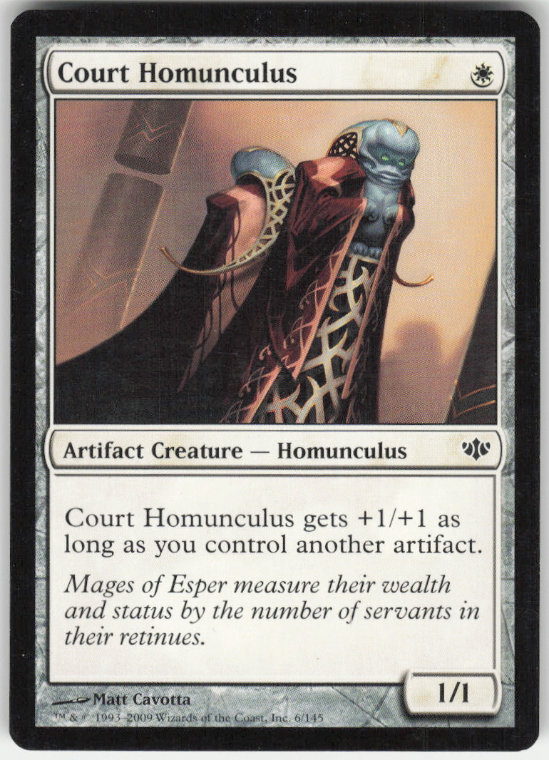 Court Homunculus #6/145 Non-Foil