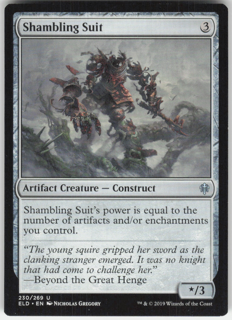 Shambling Suit #230/269 Non-Foil