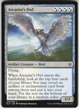 Arcanist's Owl #206/269 Non-Foil