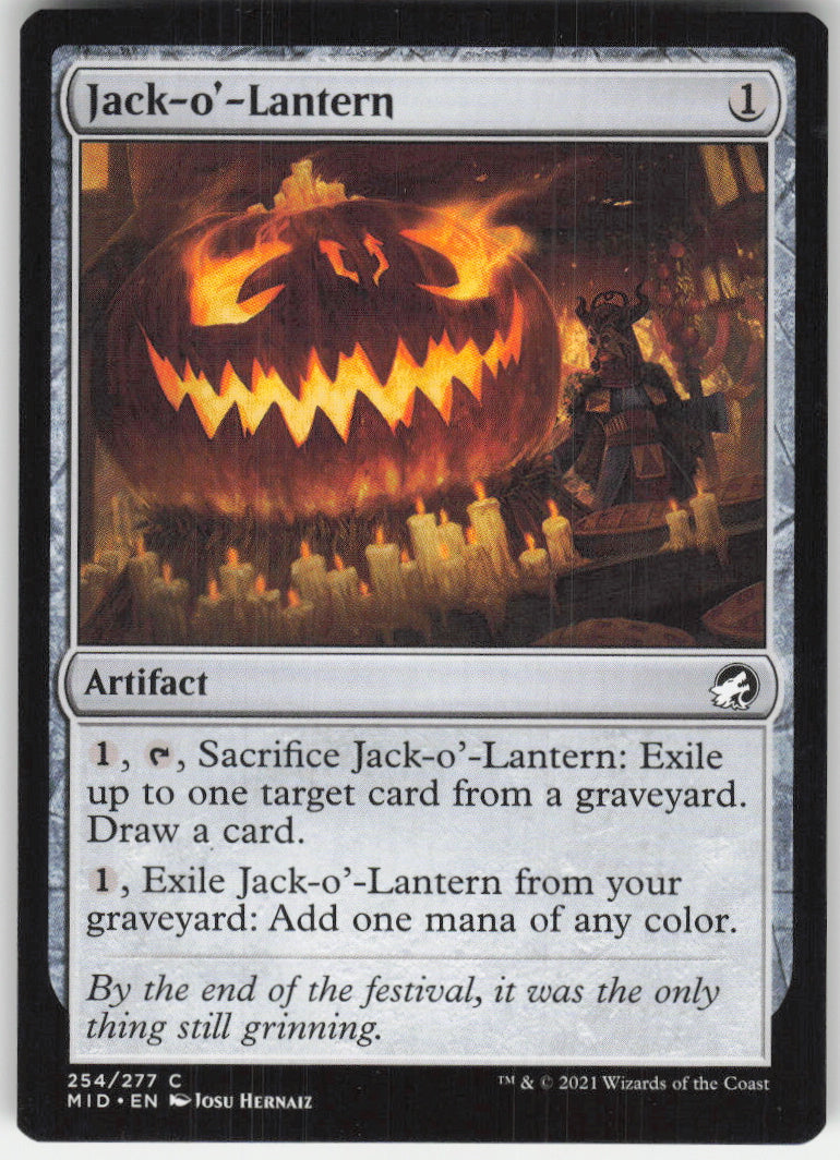 Jack-o'-Lantern #254/277 Non-Foil