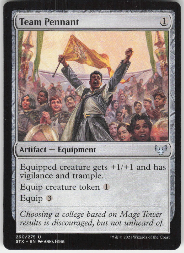 Team Pennant #260/275 Non-Foil