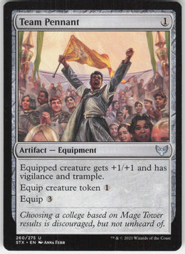 Team Pennant #260/275 Non-Foil
