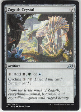 Zagoth Crystal #242/274 Non-Foil