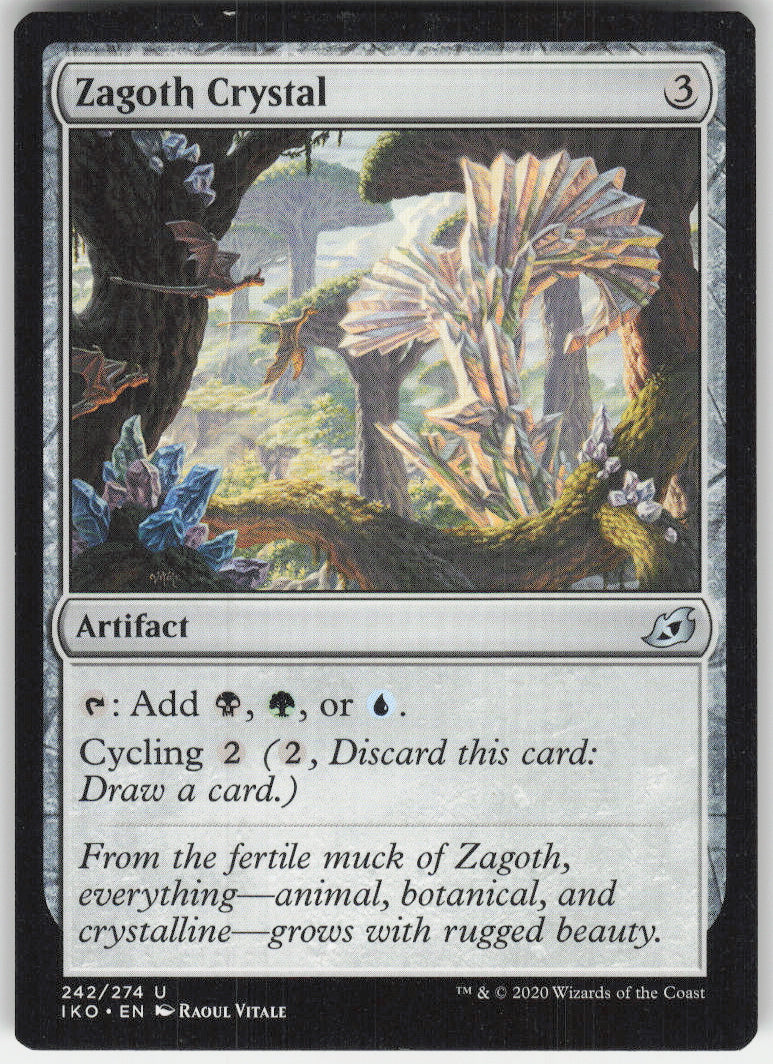 Zagoth Crystal #242/274 Non-Foil