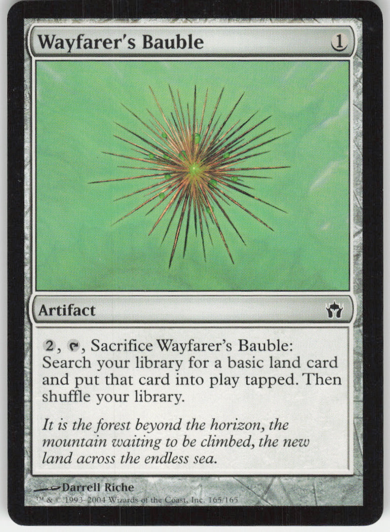 Wayfarer's Bauble #165/165 Non-Foil