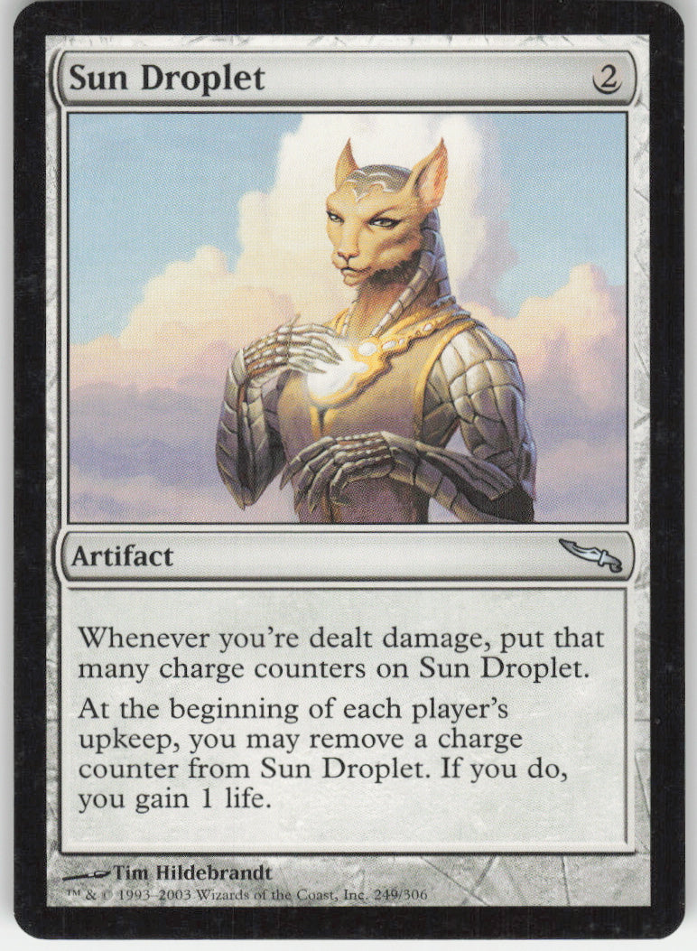 Sun Droplet #249/306 Non-Foil