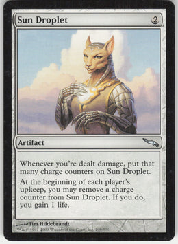 Sun Droplet #249/306 Non-Foil