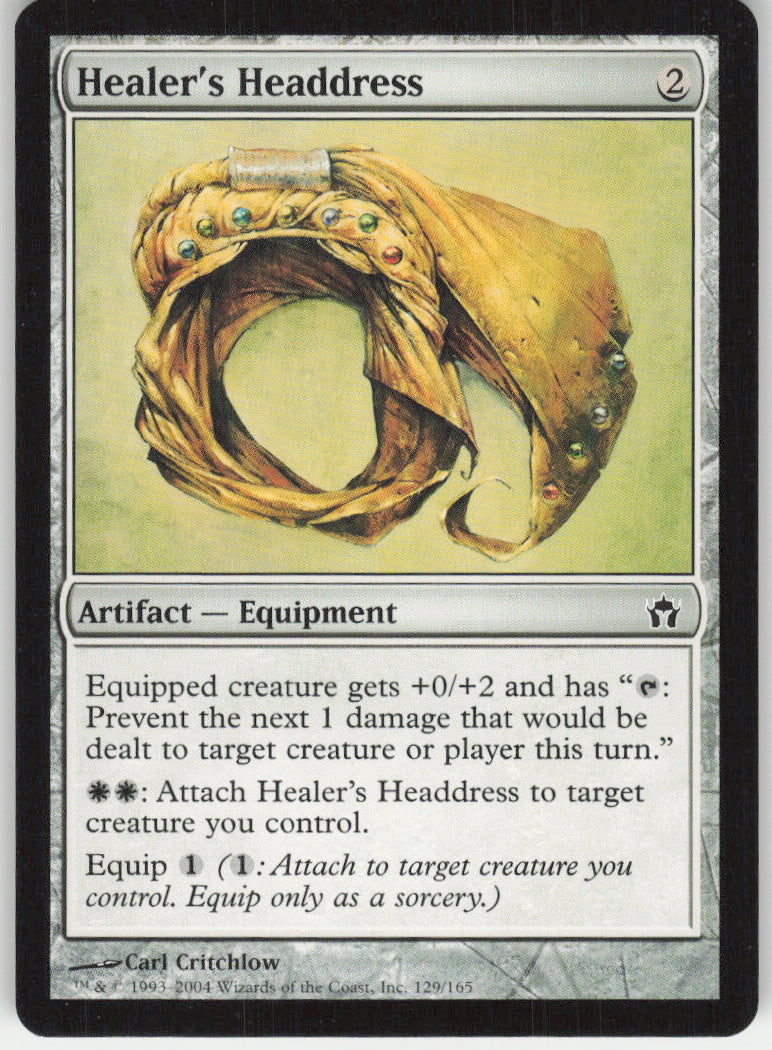 Healer's Headdress #129/165 Non-Foil