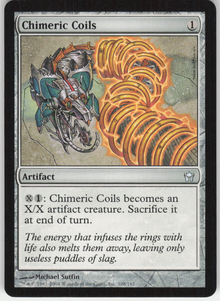 Chimeric Coils #108/165 Non-Foil