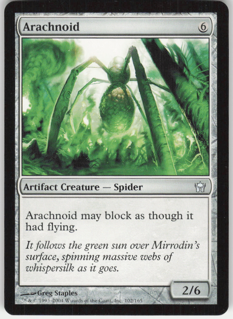Arachnoid #102/165 Non-Foil